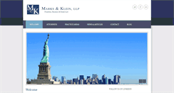 Desktop Screenshot of marksklein.com